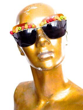 GASOLINE GLAMOUR FRUIT PUNCH VIPER SUNGLASSES 🍓🍋🍊🥭🍐🍍🍎🍏